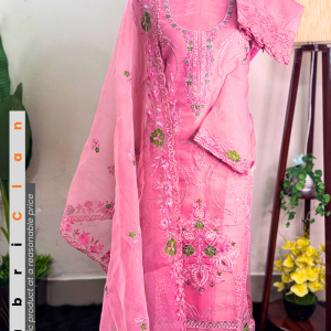 সাদাবাহার অরগাঞ্জা পাকিস্তানি ইনস্পায়ার্ড  | Sadabahar Pakistani inspired Unstitched