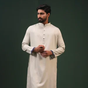 Alternative view of Panjabi – Classic White