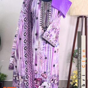 Purple প্রিমিয়াম খাদী কটন | Premium Khadi Cotton