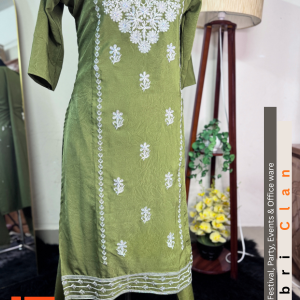 Olive Green ভাংচুর ২ পিস | Vangchur 2 Piece